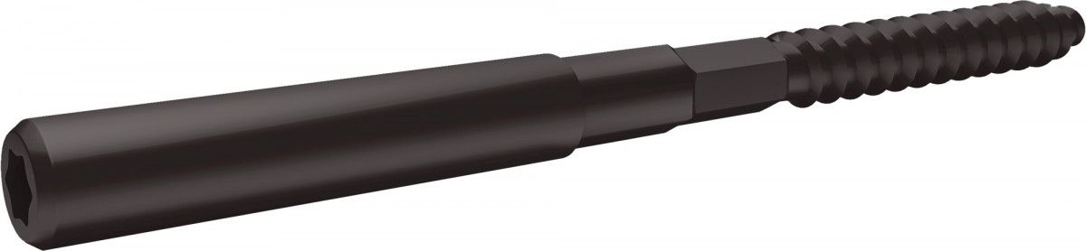 Шуруп-шпилька 8х160 Grand Line RR 32 темно-коричневый