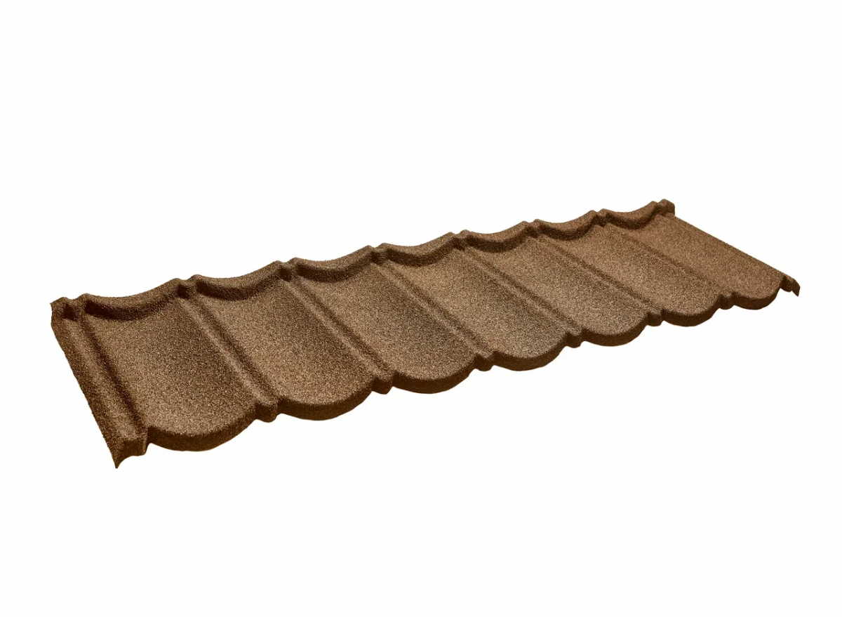 Лист композитной черепицы CM Roof Bond coffee (кофе)