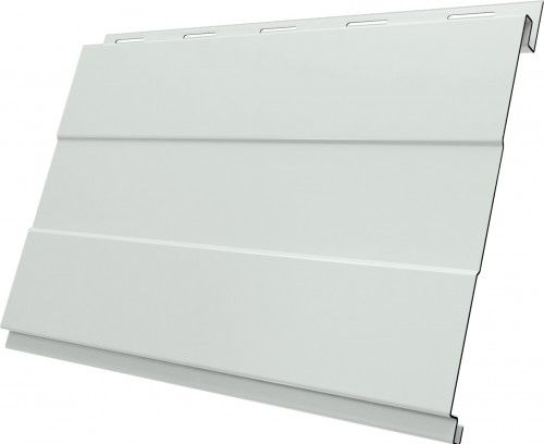 Вертикаль проф Grand Line 0,45 Drap ТХ с пленкой RAL 9003 сигнальный белый