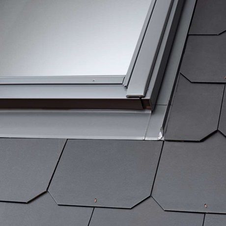 Оклад VELUX EDS 2000+BDX с гидро-теплоизоляцией для плоских кровельных материалов 55х78