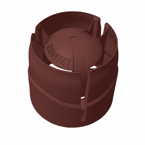 Колпак Krovent Hupcap 110 new красный