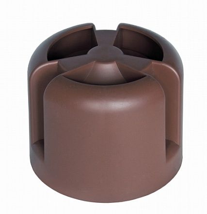 Колпак Krovent Hupcap 110 коричневый