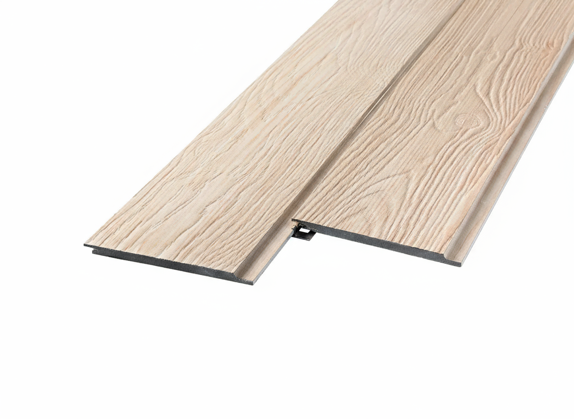 Фиброцементный сайдинг 190х10мм FCSPRO Decor Click ясень (3м)