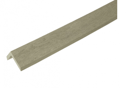 Профиль угловой фасадная облицовка (CM Cladding) 2000х70х70х8мм смок грей (smoke grey)