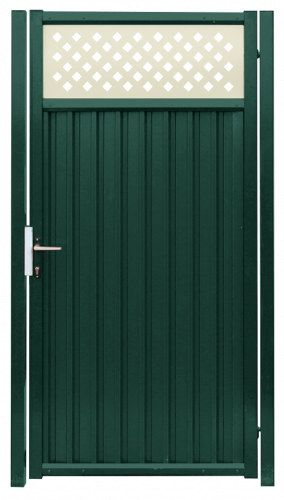 Калитка Estet Plus 2,0х1 RAL 6005/1013
