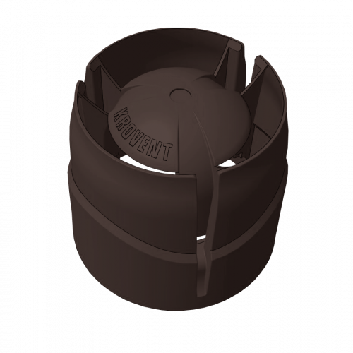 Колпак Krovent Hupcap 110 new коричневый