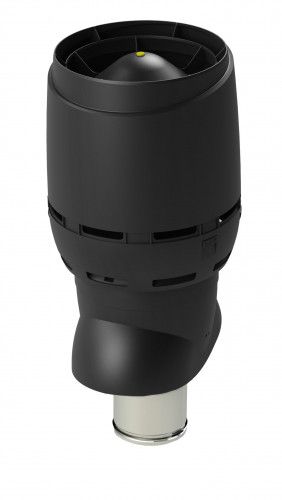 Выход вентиляционный Vilpe Flow XL 160/ИЗ/500 черный