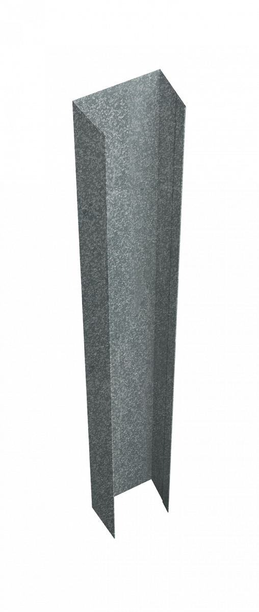 Крепежная планка верхняя для забора жалюзи Техас Grand Line 0,45 Zn (2,5м)