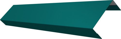 Ламель лицевая 50 забора жалюзи Техас Grand Line 0,45 ПЭ RAL 5021 водная синь