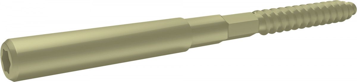 Шуруп-шпилька 8х160 Grand Line RAL 7044 серый шелк