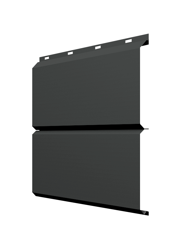 ЭкоБрус новый Grand Line 0,45 Drap ТР с пленкой RAL 7016 антрацитово-серый