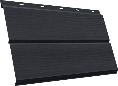 ЭкоБрус новый 3D Grand Line 0,45 Drap ТХ двухсторонний с пленкой RAL 7024 мокрый асфальт