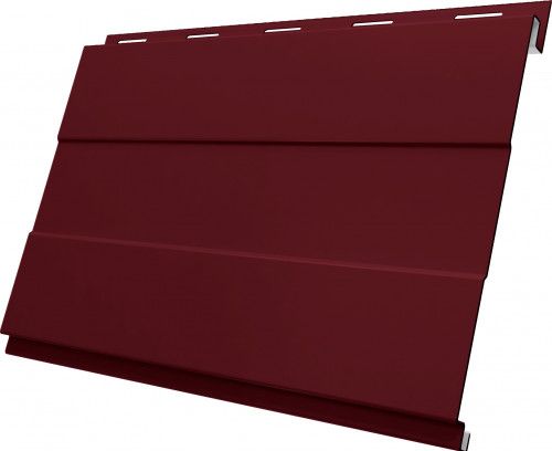 Вертикаль проф Grand Line 0,45 Drap с пленкой RAL 3005 красное вино