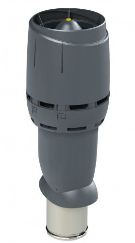 Выход вентиляционный Vilpe Flow 160/ИЗ/700 серый
