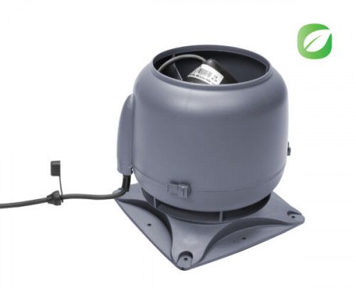 Вентилятор Vilpe Eco110S с основанием серый