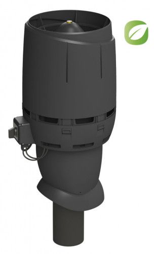 Вентилятор крышный Vilpe Flow Есo110P/500 черный