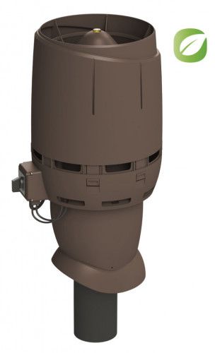 Вентилятор крышный Vilpe Flow Есo110P/500 коричневый