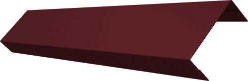Ламель лицевая 50 забора жалюзи Техас Grand Line 0,45 ПЭ двухсторонний RAL 3005 красное вино