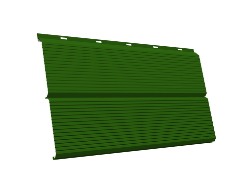 ЭкоБрус Гофр Grand Line 0,45 ПЭ RAL 6002 лиственно-зеленый
