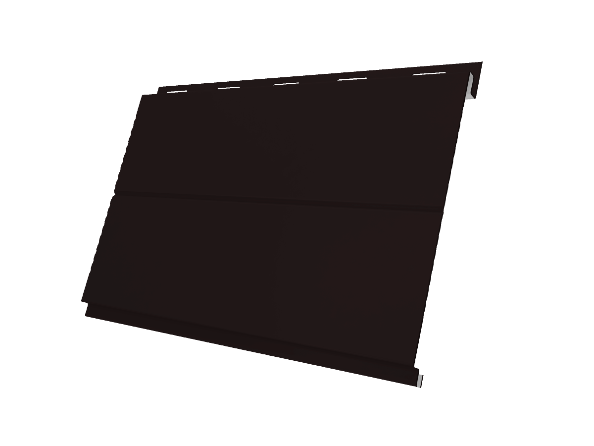 Софит металлический Вертикаль line Grand Line 0,45 Drap ТР с пленкой RAL 9005 черный