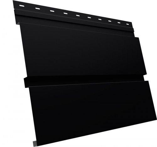 Квадро Брус в01 Grand Line 0,5 Drap ТХ с пленкой RAL 9005 черный