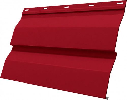 Корабельная доска Grand Line 0,45 ПЭ RAL 3003 рубиново-красный