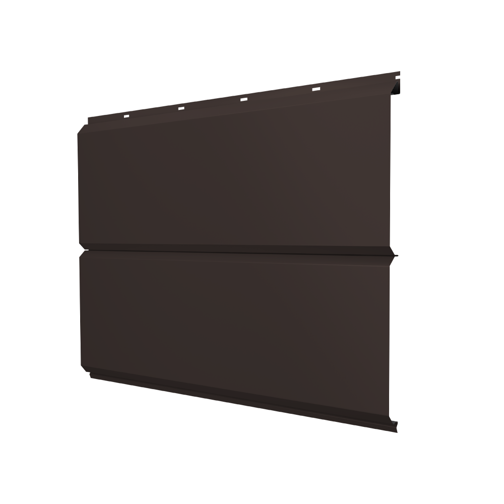 ЭкоБрус новый Grand Line 0,45 Drap с пленкой RR 32 темно-коричневый