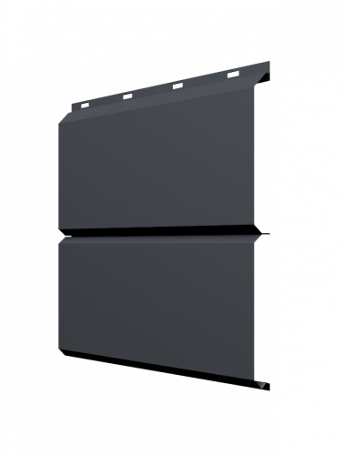ЭкоБрус новый Grand Line 0,45 Drap ТР с пленкой RAL 7024 мокрый асфальт