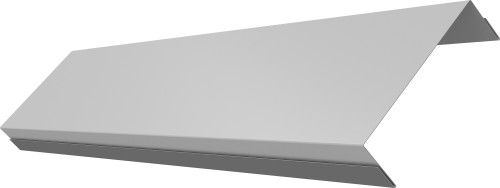 Ламель обратная 100 забора жалюзи Техас Grand Line 0,45 Drap ТХ RAL 7047 телегрей 4