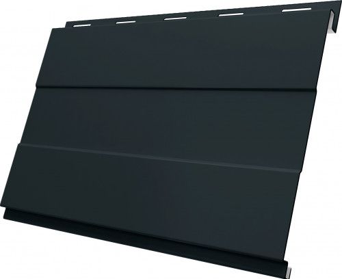 Вертикаль проф Grand Line 0,45 Drap с пленкой RAL 7016 антрацитово-серый