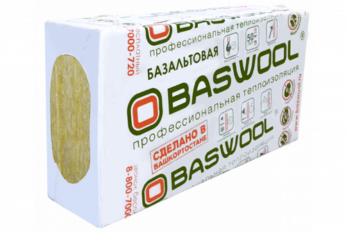 Плиты теплоизоляционные Baswool РУФ В-170 1200х600х50 (0,144м3)