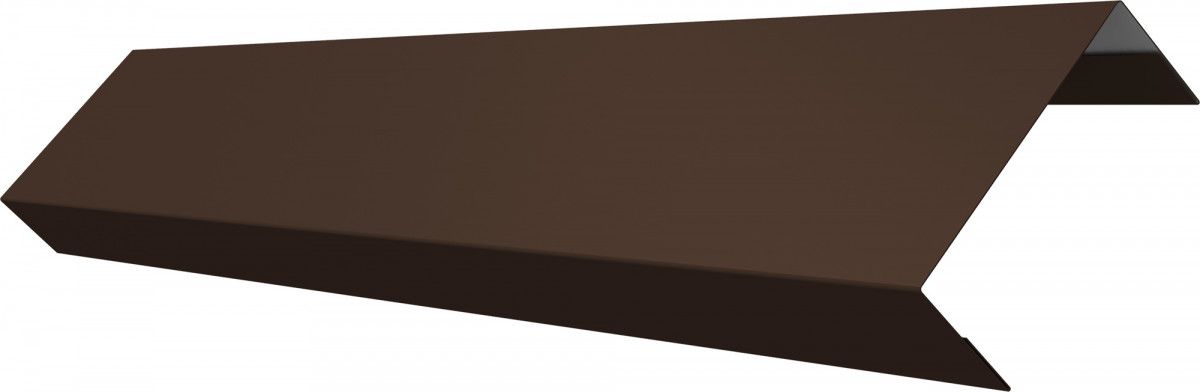 Ламель лицевая 50 забора жалюзи Техас Grand Line 0,5 Drap RAL 8017 шоколад
