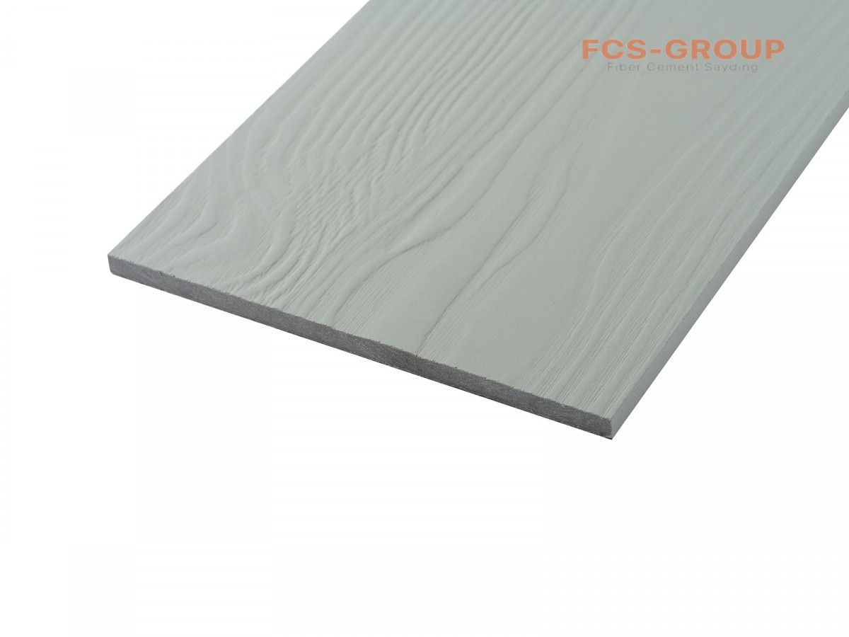 Фиброцементный сайдинг 190х8мм FCSPRO Wood F06 дождливый океан (3м)