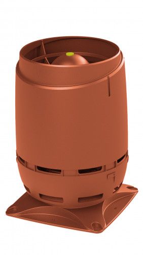 Выход вентиляционный Vilpe Flow 125S с основанием 250x250 кирпичный