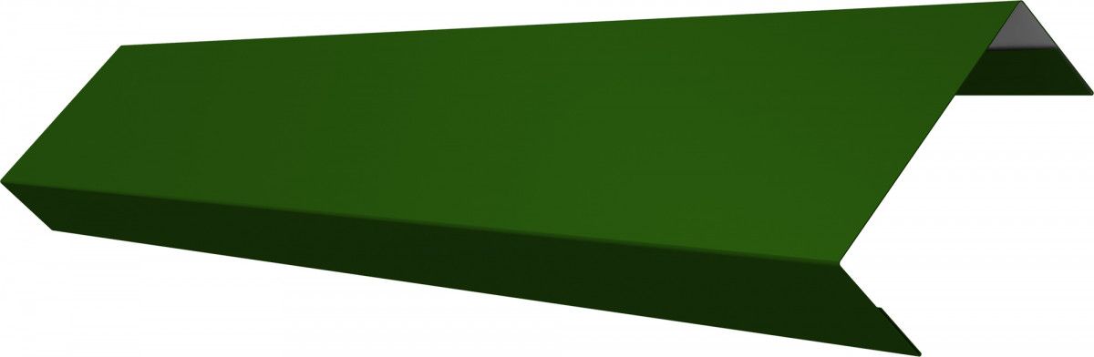 Ламель лицевая 50 забора жалюзи Техас Grand Line 0,45 ПЭ RAL 6002 лиственно-зеленый