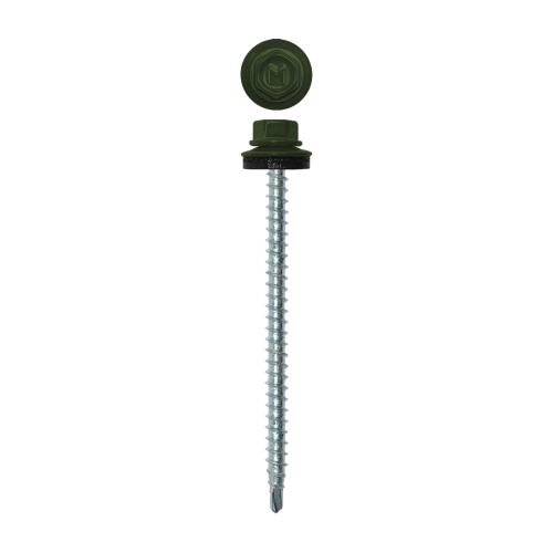 Саморез кровельный Daxmer 4,8х80 (100шт) сверло №1 RR 11