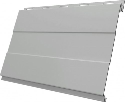 Вертикаль проф Grand Line 0,45 Drap ТХ с пленкой RAL 7047 телегрей 4