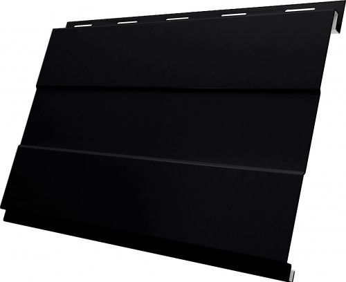 Вертикаль проф Grand Line 0,5 Полидэкстер TwinColor с пленкой RAL 9005 черный