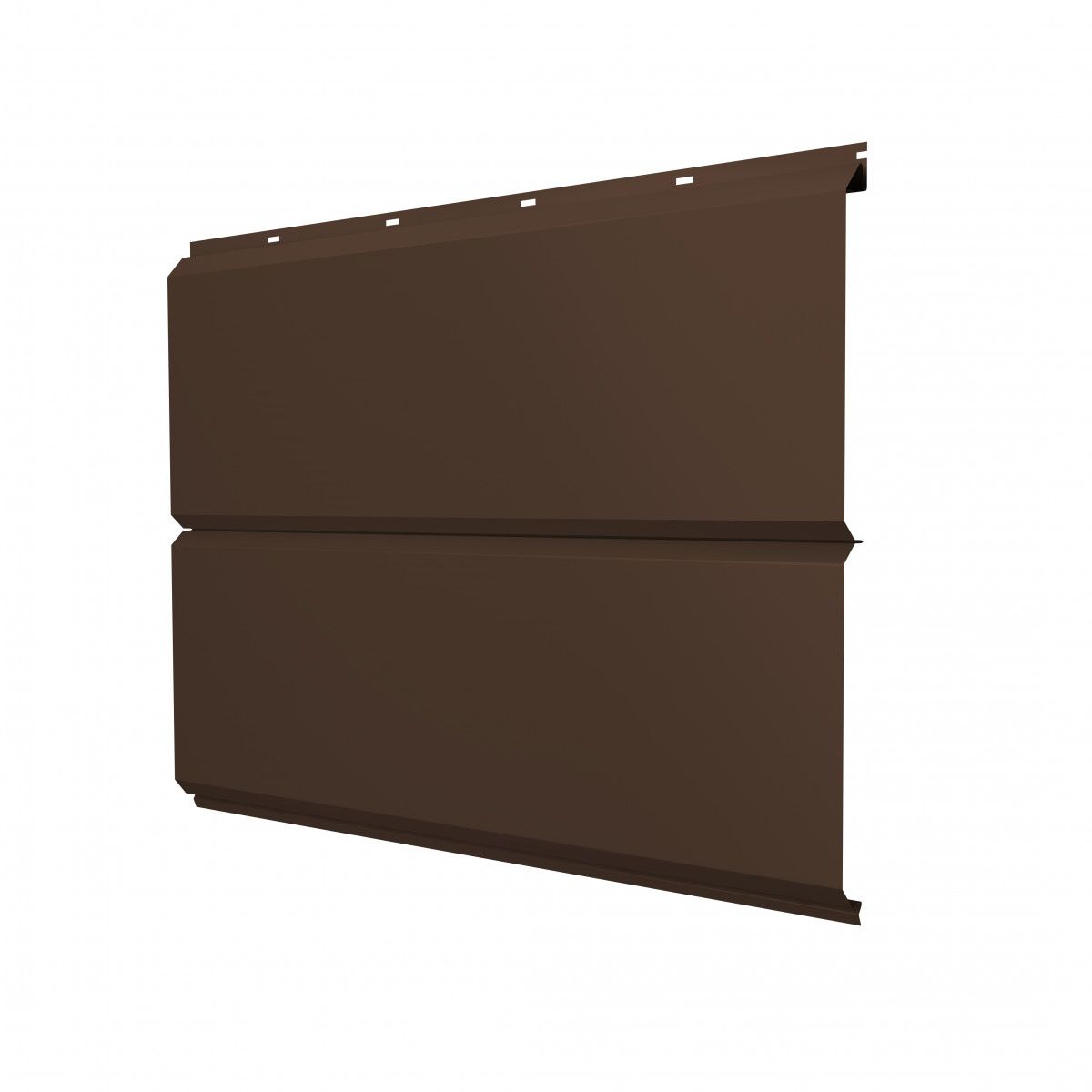 ЭкоБрус новый Grand Line 0,45 Drap с пленкой RAL 8017 шоколад