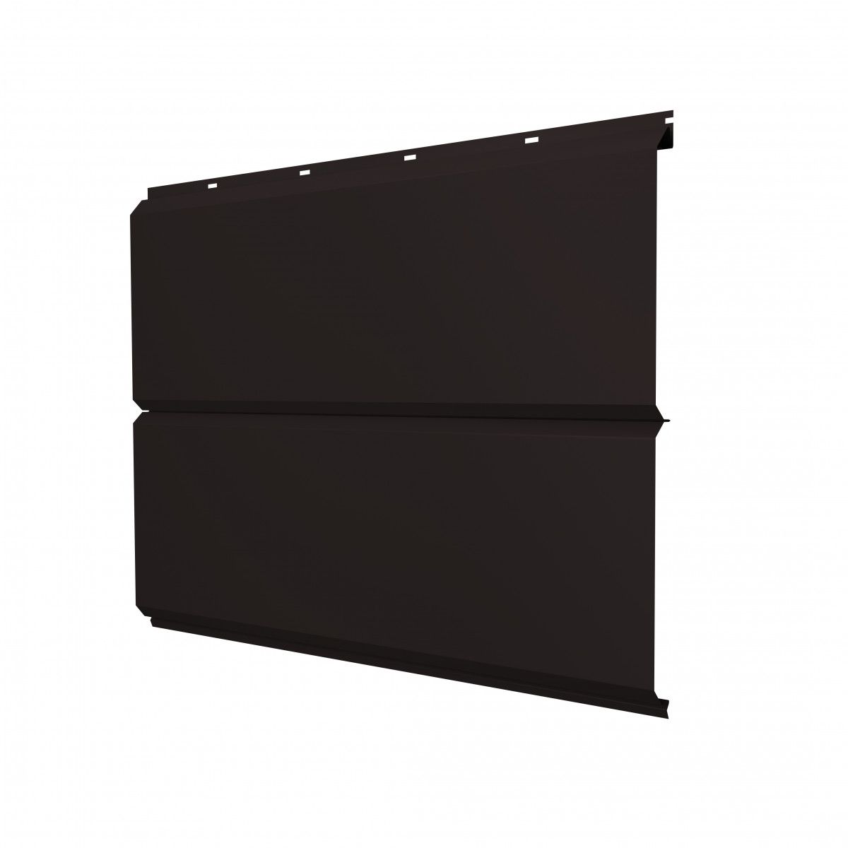 ЭкоБрус новый Grand Line 0,45 Drap с пленкой RAL 9005 черный