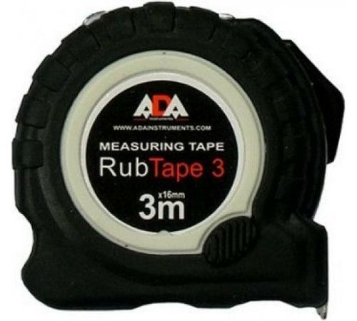 Рулетка ударопрочная ADA Rubtape 3 (А00155)