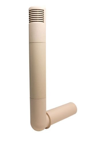 Дефлектор цокольный Vilpe Ross 125/135 бежевый