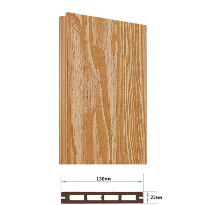 Террасная доска Террапол Смарт 3D пустотелая кантри 3D (под дерево) Дуб Севилья 130х 22мм