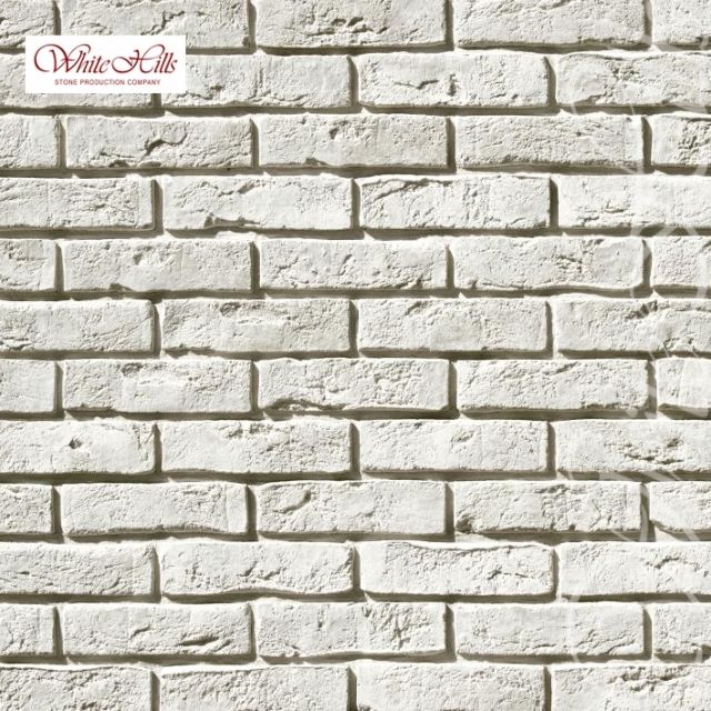 Вентилируемый фасад Плитка Лондон брик  (белый) White Hills цемент 235*65мм