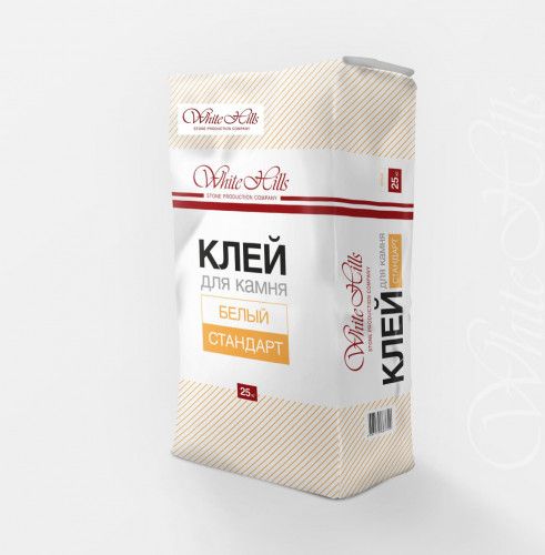 Клей для камня «Стандарт» белый 25 кг