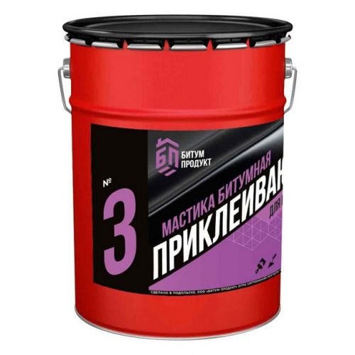 Мастика битумная для приклеивания XPS 20кг Битум продукт