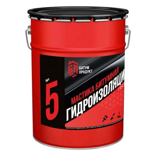 Мастика битумная гидроизоляционная 20кг Битум продукт