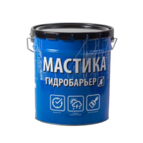 Мастика битумная гидроизоляционная "Гидробарьер №7 " 18кг КРЗ