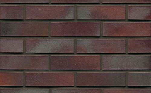 Кирпич клинкерный Muhr 10 Violettblau geflammt гладкий, 250*120*65 мм  