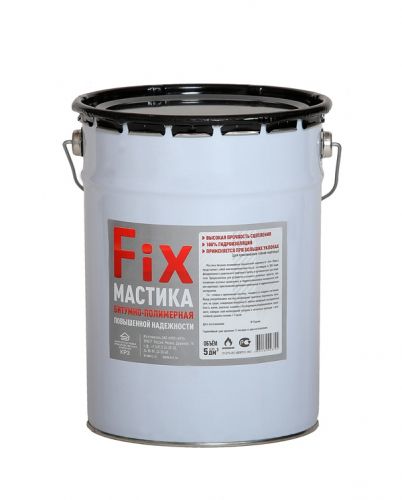 Картинка товара Битумно-полимерная Мастика FIX 